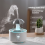 Aromatherapie-Luftbefeuchter, Regenschirm, Wassertropfen, Luftbefeuchter, UK-Stecker, B 2
