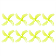 8 st D51 2020 4-bladig propellrar 2x2x4 2 tum 1,5 mm PC-propeller E