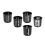 Food processor slicer attachment, cheese grater attachment (with 5 blades) 1