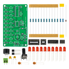 DIY kit with musical water flow light for educational projects
