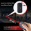 Vibration bicycle alarm with remote control, motorcycle bicycle alarm 3
