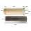 Compatible avec l'élément chauffant du Leister Triac ST/AT 142.717 3