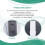 Universal ceiling fan remote control set 30W 6-speed timing function 4