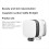 Magnetic fill light for live broadcasts, mobile phone ring light, black 3