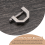 D-Type Multifunctional Mini Solid Titanium Buckle Keyring Buckle -S 4
