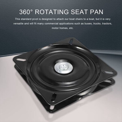 6-inch bar stool swivel base replacement, 360 rotatable, 2 pieces 1