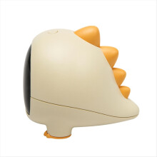 Wiederaufladbarer Tischwecker mit Dinosaurier-Motiv, gelb