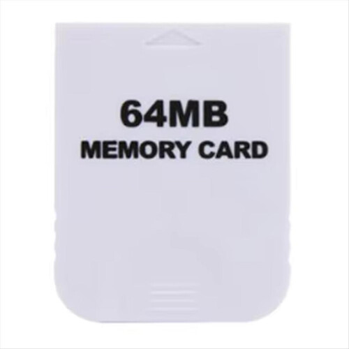 White memory card, high-speed flash memory chip, 64 MB