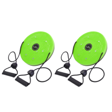 Twister Magnet Taillendrehscheibe Fitness Balance Board Grün