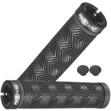 Fahrradlenkergriffe, weiche Gummigriffe, schwarz