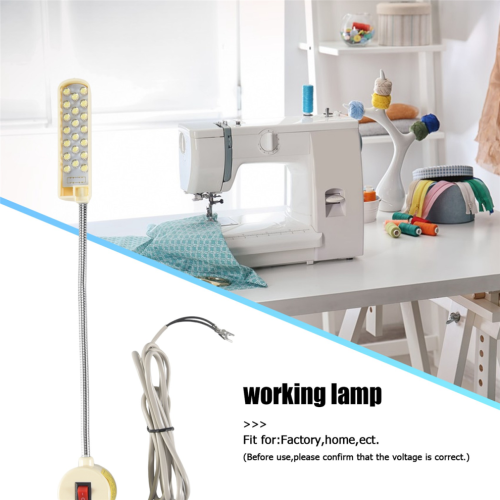 20 LED 220V Sewing Machine Work Lamp Magnetic LED Light 1