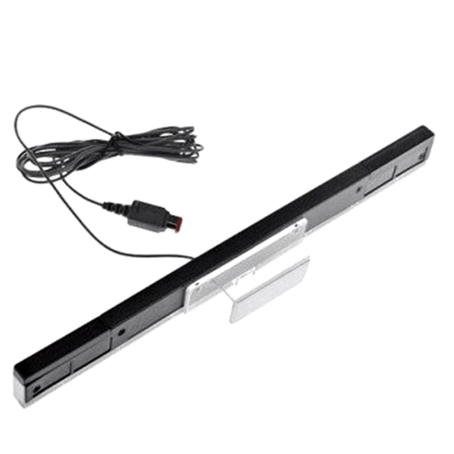 Wired motion sensor receiver with extension cable
