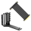 Industrial PCIE4.0 X16 Riser Cable Extension Graphics Card Holder 1