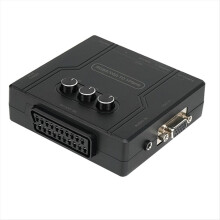 RGBS VGA zu YPbPr Komponentenkonverter SCART zu YPbPr YCbCR