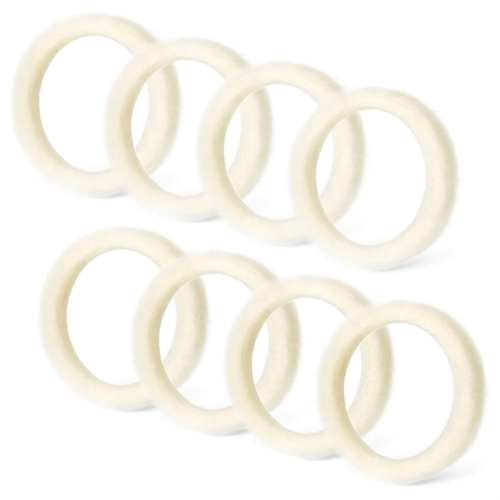 8-piece felt disc replacement for espresso machine grinders