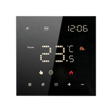 Tuya Wifi Smart Thermostat Underfloor Heating Thermostat Black