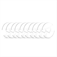 Abnehmbare Pomponknöpfe für Hüte, 10-teiliges Pomponhalter-Set