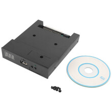 SFR1M44-U100K Schwarzer 3,5-Zoll-USB-SSD-Diskettenlaufwerk-Emulator mit 1,44 MB Speicher