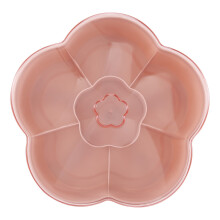 Snackbox, blumenförmige Snackschale mit Deckel, Lebensmittelaufbewahrungsbox