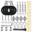 Sunshade hardware kit, mounting material for outdoor awnings 1