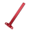 Precision marking ruler, carpenter's drawing ruler, marking ruler 1