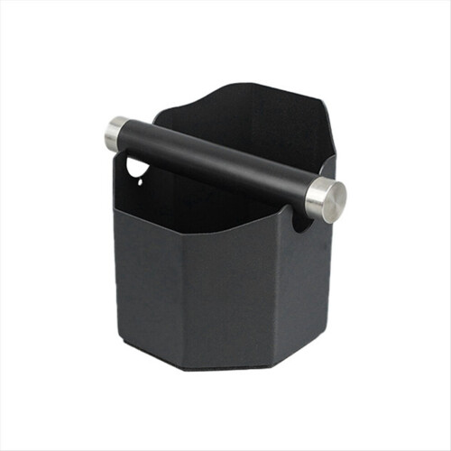 Espresso dispenser box, square coffee grounds box for home/office, large