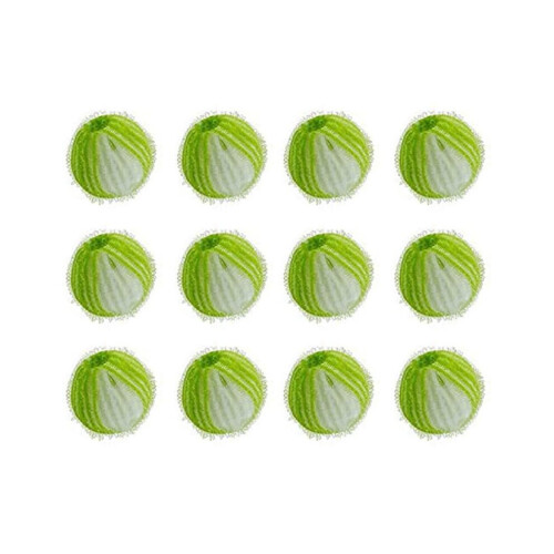 Bolas quitapelusas reutilizables para lavadora (verdes)