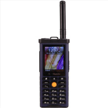 Robustes Outdoor-Mobiltelefon mit leistungsstarker und langlebiger Standby-Antenne, dunkelblau