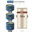 Food insulated container, thermal lunch container, blue B 1