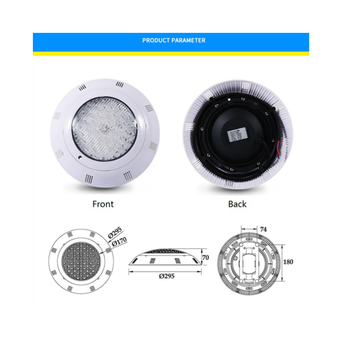 35W swimming pool lighting with remote control RGB Multi Color 2