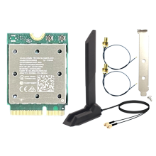 Tarjeta WiFi inalámbrica Bluetooth 5.4 Tri-Band WiFi7 QCNCM865