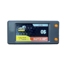 Nerdminer V2 Bitcoin Solo Lottery Miner 77KH/S med LCD-skärm