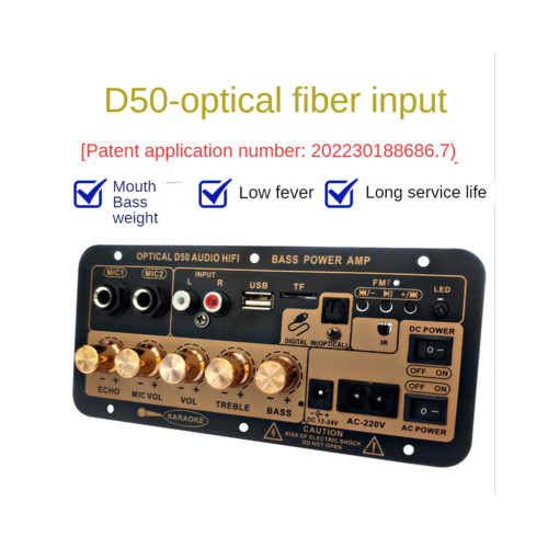 Digitaler Bluetooth-Stereoverstärker, Autoverstärker, Lautsprecher, EU-Stecker 1