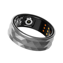 R12M Ring für Damen und Herren, Fitnessring mit Herzfrequenzmessung und Multisport-Modus, IP68-zertifizierter
