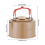 Portable camping kettle, 1100 ml, heat-resistant handle, brown 2