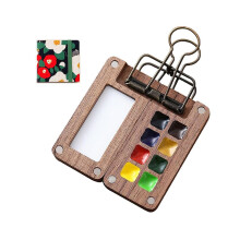 Reisefertiges Farbpaletten-Set, Solyst Reisefarbpalette, Reisefarbpalette D