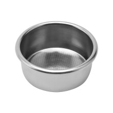 Precisionskaffefilterkorg med hög extraktion, espressofilterkorg i rostfritt stål för bottenlösa portafilter