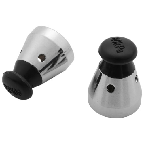 Pressure Relief Jigger Valve 1.5 Inch High 2Pcs Black