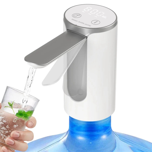 LED display water bottle pump, foldable electric, 1200mAh rechargeable 1