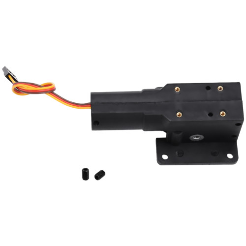 Aircraft model, fixed wing, worm gear type, electric retractable landing gear
