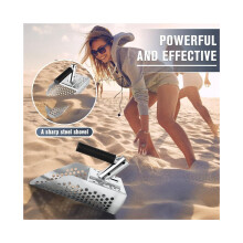 Sand shovel for metal detection, high-performance sand shovel for metal detection, treasure hunting shovel, digging shovel, sieve shovel