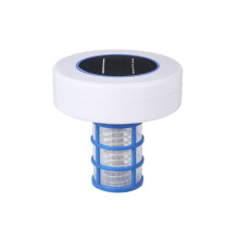 Ionizzatore per piscina ad energia solare, dispositivo per la pulizia di fontane e spa per piscine.