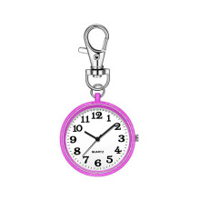 Taschenuhr mit Clip, Quarz-Taschenuhr mit Schlüsselclip, zum Aufhängen, Digitaluhr-Clip für Krankenschwestern