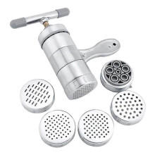 Máquina para hacer pasta en casa, accesorios de cocina, máquina manual para hacer pasta para uso doméstico, prensa para