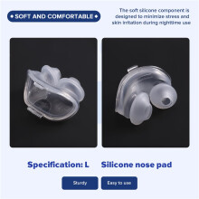 Kit de Montagem de Almofada Nasal P10 para para AirFit P10, Substitua A Almofada Nasal Pela Almofada Nasal, Tamanhos: L