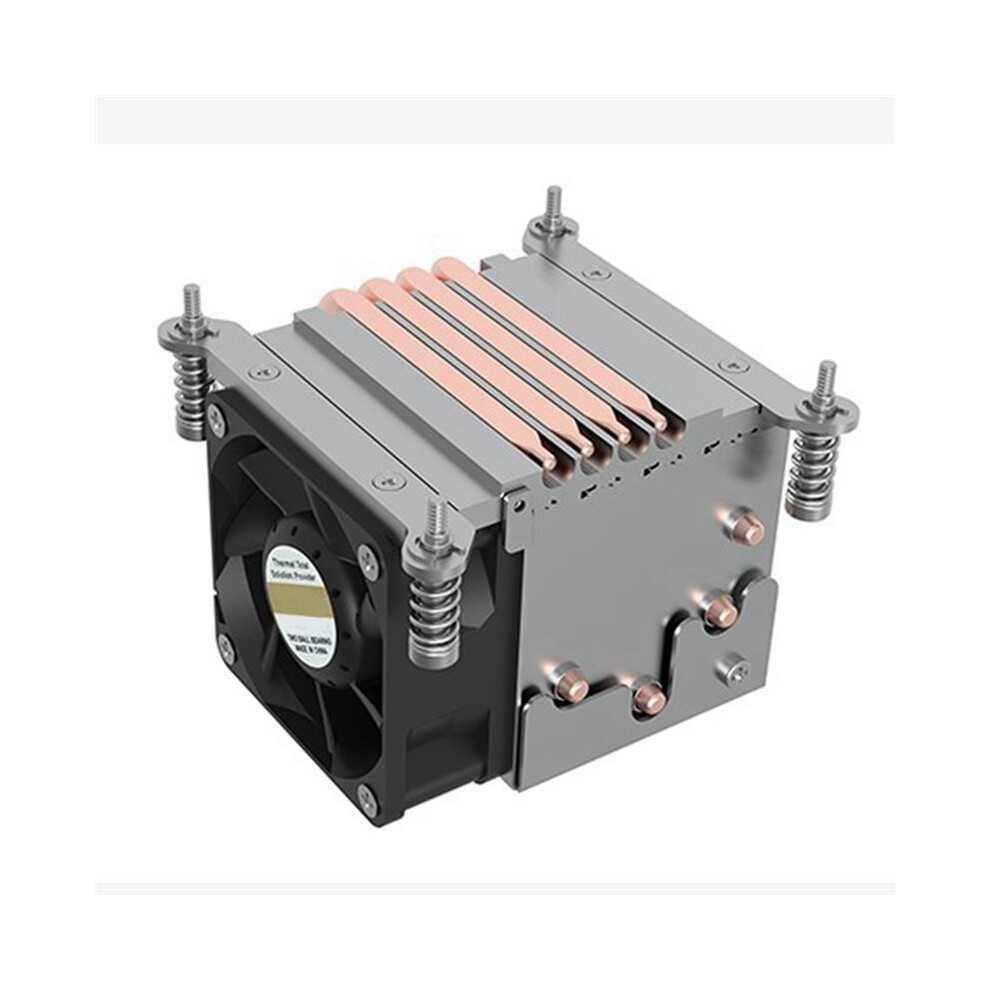 Lga1700-R63 2U Cpu Cooler 4 Heat Pipes 78Mm X 78Mm Mounting Pitch Heat Sink Radiator For Lga 1700 Server Chassis 6031391606605