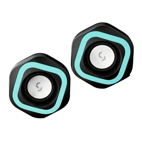Haut-parleurs de bureau USB avec effets de-Version éclairage