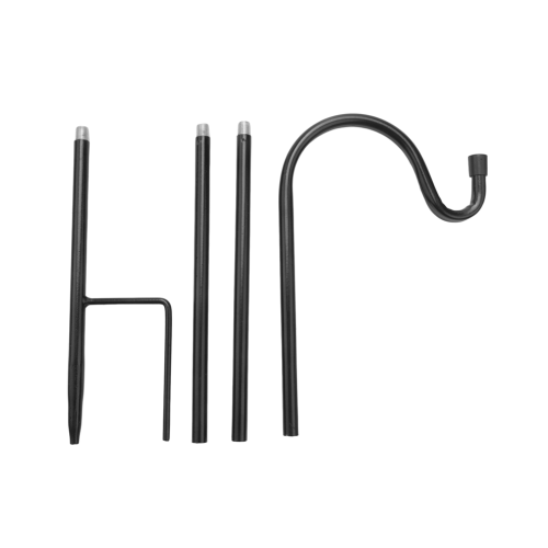 Shepherd Hooks Rust Garden Stake Metal Stand 80.5X10X1cm 1