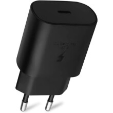 ZSONIX AC Adapter - FAST - 25W - USB Type-C - For SAMSUNG - Black