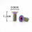 M5 x 12mm Titanium Bicycle Bottle Cage Screw Multicolor 4